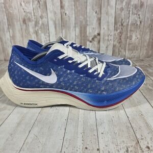 Nike ZoomX Vaporfly NEXT% 2 Blue White Running Shoes Men's Size 12 DD8337 400